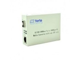 Forte Ethernet Media Converter 10/100/1000 Base TX to 1000 Base Fx Fiber - 415021